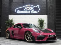 USED 2023 23 PORSCHE 718 CAYMAN 4.0 GT4 RS Coupe 2dr Petrol PDK Euro 6 (s/s) (500 ps) RUBY STAR NEO / WEISSACH PACK