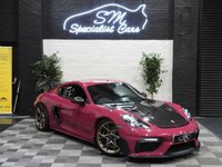 USED 2023 23 PORSCHE 718 CAYMAN 4.0 GT4 RS Coupe 2dr Petrol PDK Euro 6 (s/s) (500 ps) RUBY STAR NEO / WEISSACH PACK