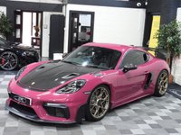 USED 2023 23 PORSCHE 718 CAYMAN 4.0 GT4 RS Coupe 2dr Petrol PDK Euro 6 (s/s) (500 ps) RUBY STAR NEO / WEISSACH PACK