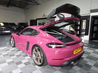 USED 2023 23 PORSCHE 718 CAYMAN 4.0 GT4 RS Coupe 2dr Petrol PDK Euro 6 (s/s) (500 ps) RUBY STAR NEO / WEISSACH PACK