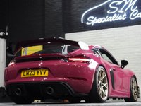 USED 2023 23 PORSCHE 718 CAYMAN 4.0 GT4 RS Coupe 2dr Petrol PDK Euro 6 (s/s) (500 ps) RUBY STAR NEO / WEISSACH PACK