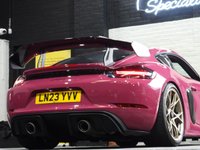 USED 2023 23 PORSCHE 718 CAYMAN 4.0 GT4 RS Coupe 2dr Petrol PDK Euro 6 (s/s) (500 ps) RUBY STAR NEO / WEISSACH PACK