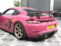 USED 2023 23 PORSCHE 718 CAYMAN 4.0 GT4 RS Coupe 2dr Petrol PDK Euro 6 (s/s) (500 ps) RUBY STAR NEO / WEISSACH PACK
