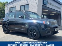 USED 2016 65 JEEP RENEGADE 1.4T MultiAirII Longitude SUV 5dr Petrol Manual Euro 6 (s/s) (140 ps) FULL JEEP SERVICE HISTORY -- SAT NAV -- CRUISE -- 2 OWNERS