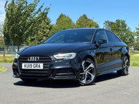 USED 2019 19 AUDI A3 2.0 TDI 35 Black Edition Saloon 4dr Diesel S Tronic Euro 6 (s/s) (150 ps) 