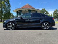 USED 2019 19 AUDI A3 2.0 TDI 35 Black Edition Saloon 4dr Diesel S Tronic Euro 6 (s/s) (150 ps) 
