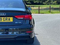USED 2019 19 AUDI A3 2.0 TDI 35 Black Edition Saloon 4dr Diesel S Tronic Euro 6 (s/s) (150 ps) 