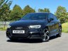 USED 2019 19 AUDI A3 2.0 TDI 35 Black Edition Saloon 4dr Diesel S Tronic Euro 6 (s/s) (150 ps) 