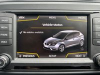 USED 2015 65 SEAT IBIZA 1.2 TSI Connect Hatchback 5dr Petrol Manual Euro 6 (90 ps) NAVIGATION+VOICE CONTROL+HALF LEATHER TRIM SEATS+APPLE CARPLAY/ANDROID USB AUX+PARKING SENSORS+ONLY 30,000 MILES WITH 9 SERVICE STAMPS