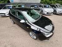 USED 2015 65 SEAT IBIZA 1.2 TSI Connect Hatchback 5dr Petrol Manual Euro 6 (90 ps) NAVIGATION+VOICE CONTROL+HALF LEATHER TRIM SEATS+APPLE CARPLAY/ANDROID USB AUX+PARKING SENSORS+ONLY 30,000 MILES WITH 9 SERVICE STAMPS
