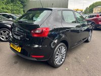 USED 2015 65 SEAT IBIZA 1.2 TSI Connect Hatchback 5dr Petrol Manual Euro 6 (90 ps) NAVIGATION+VOICE CONTROL+HALF LEATHER TRIM SEATS+APPLE CARPLAY/ANDROID USB AUX+PARKING SENSORS+ONLY 30,000 MILES WITH 9 SERVICE STAMPS