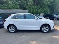 USED 2018 18 AUDI Q3  AUDI Q3 TFSI SPORT 150BHP S TRONIC AUTOMATIC 5 DOOR  AUDI Q3 1400 cc TFSI SPORT 150bhp S TRONIC AUTO +FULL AUDI  DEALER SERVICE HISTORY +NAV=CRUISE CONTROL+SPORT/ECO MODE