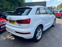 USED 2018 18 AUDI Q3  AUDI Q3 TFSI SPORT 150BHP S TRONIC AUTOMATIC 5 DOOR  AUDI Q3 1400 cc TFSI SPORT 150bhp S TRONIC AUTO +FULL AUDI  DEALER SERVICE HISTORY +NAV=CRUISE CONTROL+SPORT/ECO MODE