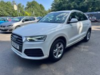 USED 2018 18 AUDI Q3  AUDI Q3 TFSI SPORT 150BHP S TRONIC AUTOMATIC 5 DOOR  AUDI Q3 1400 cc TFSI SPORT 150bhp S TRONIC AUTO +FULL AUDI  DEALER SERVICE HISTORY +NAV=CRUISE CONTROL+SPORT/ECO MODE