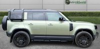 USED 2020 20 LAND ROVER DEFENDER 110 2.0 SD4 First Edition SUV 5dr Diesel Auto 4WD Euro 6 (s/s) (240 ps) THE MOST STUNNING CAR ON THE ROAD, PANGEA GREEN WITH EXTERIOR BLACK PACK, PAN ROOF, HEATED SEATS, CRUISE, CLIMATE, INTEGRATED AIR COMPRESSOR, FRIDGE IN CAR, DEPLOYABLE ELECTRONIC TOW BAR, LADDER!