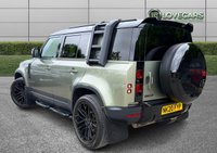 USED 2020 20 LAND ROVER DEFENDER 110 2.0 SD4 First Edition SUV 5dr Diesel Auto 4WD Euro 6 (s/s) (240 ps) THE MOST STUNNING CAR ON THE ROAD, PANGEA GREEN WITH EXTERIOR BLACK PACK, PAN ROOF, HEATED SEATS, CRUISE, CLIMATE, INTEGRATED AIR COMPRESSOR, FRIDGE IN CAR, DEPLOYABLE ELECTRONIC TOW BAR, LADDER!