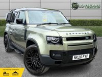 USED 2020 20 LAND ROVER DEFENDER 110 2.0 SD4 First Edition SUV 5dr Diesel Auto 4WD Euro 6 (s/s) (240 ps) THE MOST STUNNING CAR ON THE ROAD, PANGEA GREEN WITH EXTERIOR BLACK PACK, PAN ROOF, HEATED SEATS, CRUISE, CLIMATE, INTEGRATED AIR COMPRESSOR, FRIDGE IN CAR, DEPLOYABLE ELECTRONIC TOW BAR, LADDER!