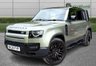 USED 2020 20 LAND ROVER DEFENDER 110 2.0 SD4 First Edition SUV 5dr Diesel Auto 4WD Euro 6 (s/s) (240 ps) THE MOST STUNNING CAR ON THE ROAD, PANGEA GREEN WITH EXTERIOR BLACK PACK, PAN ROOF, HEATED SEATS, CRUISE, CLIMATE, INTEGRATED AIR COMPRESSOR, FRIDGE IN CAR, DEPLOYABLE ELECTRONIC TOW BAR, LADDER!