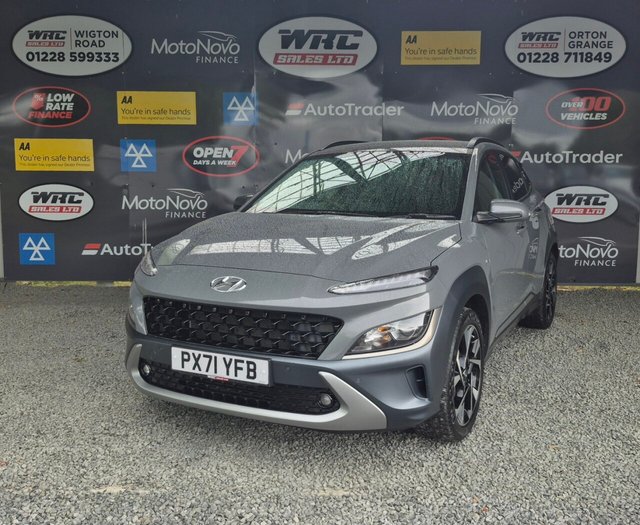 View our Hyundai Kona 1.0 T-GDi MHEV Premium SUV 5dr Petrol Hybrid Manual Euro 6 (s/s) (120 ps)