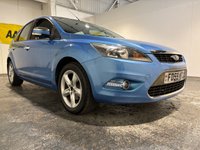 USED 2010 59 FORD FOCUS 1.6 Zetec Hatchback 5dr Petrol Automatic (184 g/km, 99 bhp) Air conditioning-Full leather-CD player-Rear park sensors-Alloys Automatic-Air conditioning-Full leather-CD player-Rear park sensors-16" Alloys