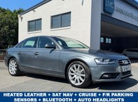 USED 2015 64 AUDI A4 2.0 TDI SE Technik Saloon 4dr Diesel Multitronic Euro 5 (s/s) (150 ps) AUTO -- FULL SERVICE HISTORY -- FULL LEATHER -- HEATED SEATS -- PARKING SENSORS