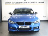USED 2018 68 BMW 3 SERIES 2.0 320i M Sport Shadow Edition Saloon 4dr Petrol Auto Euro 6 (s/s) (184 ps) NICE LOOKING BMW 3 SERIES IN SUPER CONDITION INSIDE AND OUT - COMES WITH A DOCUMENTED SERVICE HISTORY + SATELLITE NAVIGATION + HARMAN KARDON SOUND SYSTEM + APPS CONTROL + CRUISE CONTROL + AUTOMATIC LED HEADLIGHTS + BLUETOOTH MEDIA STREAMING + PARKING SENSORS + HEATED LEATHER STEERING WHEEL + DUAL ZONE CLIMATE CONTROL + AIR CONDITIONING + ELECTRIC WINDOWS + ELECTRIC HEATED POWER FOLDING DOOR MIRRORS + RAIN SENSING WIPERS + PRIVACY GLASS + 19 INCH ALLOY WHEELS....