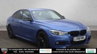 USED 2018 68 BMW 3 SERIES 2.0 320i M Sport Shadow Edition Saloon 4dr Petrol Auto Euro 6 (s/s) (184 ps) NICE LOOKING BMW 3 SERIES IN SUPER CONDITION INSIDE AND OUT - COMES WITH A DOCUMENTED SERVICE HISTORY + SATELLITE NAVIGATION + APPS CONTROL + CRUISE CONTROL + AUTOMATIC LED HEADLIGHTS + BLUETOOTH MEDIA STREAMING + FRONT AND REAR PARKING SENSORS + HEATED LEATHER STEERING WHEEL + DUAL ZONE CLIMATE CONTROL + AIR CONDITIONING + ELECTRIC WINDOWS + ELECTRIC HEATED POWER FOLDING DOOR MIRRORS + RAIN SENSING WIPERS + PRIVACY GLASS + 19 INCH ALLOY WHEELS....