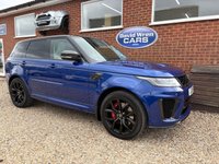 USED 2021 21 LAND ROVER RANGE ROVER SPORT 5.0 P575 V8 GPF SVR SUV 5dr Petrol Auto 4WD Euro 6 (s/s) (575 ps) 