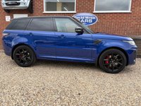 USED 2021 21 LAND ROVER RANGE ROVER SPORT 5.0 P575 V8 GPF SVR SUV 5dr Petrol Auto 4WD Euro 6 (s/s) (575 ps) 