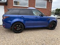 USED 2021 21 LAND ROVER RANGE ROVER SPORT 5.0 P575 V8 GPF SVR SUV 5dr Petrol Auto 4WD Euro 6 (s/s) (575 ps) 