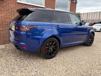 USED 2021 21 LAND ROVER RANGE ROVER SPORT 5.0 P575 V8 GPF SVR SUV 5dr Petrol Auto 4WD Euro 6 (s/s) (575 ps) 