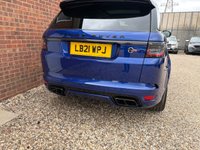 USED 2021 21 LAND ROVER RANGE ROVER SPORT 5.0 P575 V8 GPF SVR SUV 5dr Petrol Auto 4WD Euro 6 (s/s) (575 ps) 