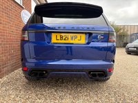 USED 2021 21 LAND ROVER RANGE ROVER SPORT 5.0 P575 V8 GPF SVR SUV 5dr Petrol Auto 4WD Euro 6 (s/s) (575 ps) 