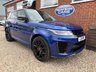 USED 2021 21 LAND ROVER RANGE ROVER SPORT 5.0 P575 V8 GPF SVR SUV 5dr Petrol Auto 4WD Euro 6 (s/s) (575 ps) 