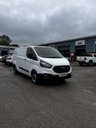 USED 2019 19 FORD TRANSIT CUSTOM 2.0 300 EcoBlue Panel Van 5dr Diesel Manual L2 H1 Euro 6 (105 ps) 2019 (19 Reg) Ford Transit Custom Long Wheel Base Leader 300 with FSH