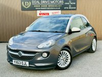 USED 2013 63 VAUXHALL ADAM 1.2 16v GLAM Hatchback 3dr Petrol Manual Euro 5 (5 Seat) (70 ps) 
