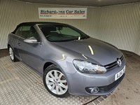 USED 2014 14 VOLKSWAGEN GOLF 2.0 TDI BlueMotion Tech SE Cabriolet 2dr Diesel Manual Euro 5 (s/s) (140 ps) 