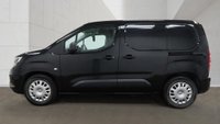 USED 2021 71 VAUXHALL Combo Electric Black 2300 50kWh Sportive electric van, 25,500 miles, Automatic, Air Conditioning, Cruise, Touchscreen, Rear sensors. Plus VAT @ 20%! This 2021 Vauxhall Combo Electric boasts exceptionally low mileage for its age, having covered just 25,500 miles, and benefits from an MOT valid until November 2026. As a 2300 50kWh Sportive Auto L2 H1 6dr model, this electric van offers a practical and efficient driving experience. It features a 50 kWh battery with a maximum range of 171 miles when new, and can be fully charged at home using a 7kW charger in approximately 7 hours and 30 minutes. For faster charging, it can reach 80% capacity in