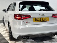 USED 2016 16 AUDI S3 2.0 TFSI Sportback 5dr Petrol Manual quattro Euro 6 (s/s) (Nav) (300 ps) 