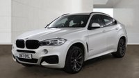 USED 2017 17 BMW X6 3.0 40d M Sport SUV 5dr Diesel Auto xDrive Euro 6 (s/s) (313 ps) 2 KEYS + REVERSING CAMERA