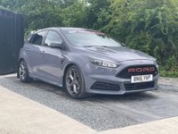 USED 2016 16 FORD FOCUS 2.0 TDCi ST-3 Hatchback 5dr Diesel Manual Euro 6 (s/s) (185 ps) HEATED LEATHER RECARO SEATS DAB