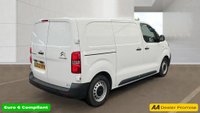 USED 2022 22 CITROEN E-DISPATCH White E 1000 75kWh Enterprise Pro electric van, 14,350 miles, Automatic, A/C, Cruise, 7in Touchscreen, DAB, Rear sensors. Plus VAT @ 20%! This 2022 Citroen e Dispatch van boasts exceptionally low mileage for its age, having covered just 14,350 miles, and its MOT is valid until October 2026. As an electric Enterprise Pro M derivative, this automatic, long wheelbase model offers a substantial 75 kWh battery capacity, providing a maximum range of 196 miles when new. It comes equipped with a 7in Colour Touchscreen featuring Citroen Connect DAB Radio, compatible with Android Auto and Apple CarPlay, alongside Bluetooth connectivity. Com