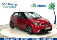 USED 2017 67 MG MG3 1.5 VTi-TECH 3Style+ Hatchback 5dr Petrol Manual Euro 6 (s/s) (106 ps) Only 1 Owner, Leather Seats, Cruise Control, SATNAV, Bluetooth, 16" Diamond Cut Alloys, 9000 Miles From New & Service History