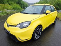 USED 2016 16 MG MG3 1.5 VTi-TECH 3Style Hatchback 5dr Petrol Manual Euro 6 (s/s) (106 ps) LOW MILES-SERVICE HISTORY-2 KEYS