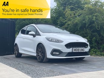 2018 FORD FIESTA 1.5T EcoBoost ST-3 Hatchback 3dr Petrol Manual Euro 6 (200 ps) £12490.00
