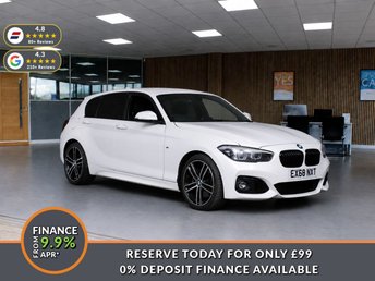 2018 BMW 1 SERIES 1.5 118i M Sport Shadow Edition Hatchback 5dr Petrol Auto Euro 6 (s/s) (136 ps) &pound;9999.00
