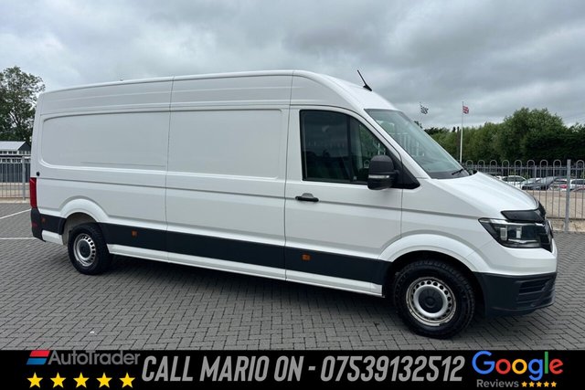 View our Volkswagen Crafter 2.0 TDI CR35 BlueMotion Tech Trendline Panel Van 5dr Diesel Manual FWD LWB High Roof Euro 6 (s/s) (140 ps)