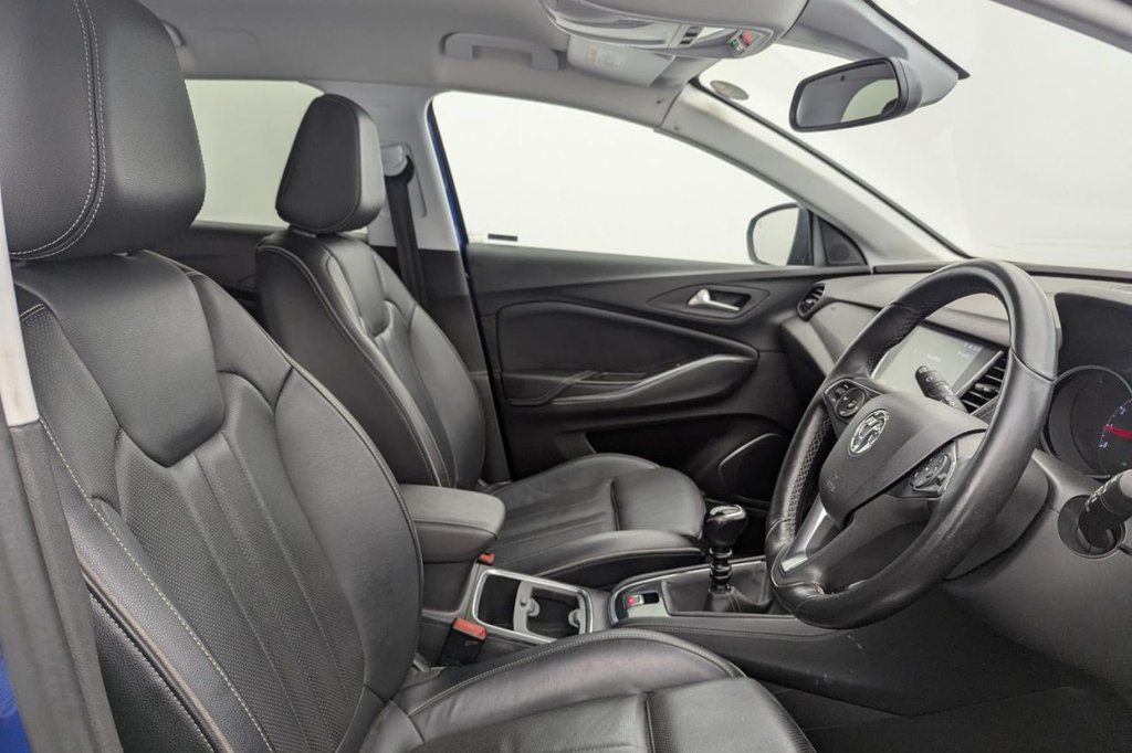 USED 2018 18 VAUXHALL GRANDLAND X 1.2 Turbo Elite Nav SUV 5dr Petrol Manual Euro 6 (s/s) (130 ps) Full leather, Car Play,Sat Nav