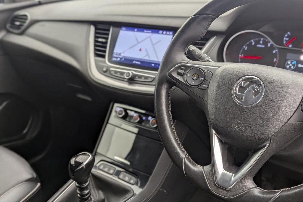 USED 2018 18 VAUXHALL GRANDLAND X 1.2 Turbo Elite Nav SUV 5dr Petrol Manual Euro 6 (s/s) (130 ps) Full leather, Car Play,Sat Nav
