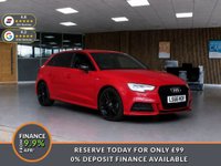 USED 2016 66 AUDI A3 1.4 TFSI CoD S line Sportback 5dr Petrol S Tronic Euro 6 (s/s) (150 ps) 